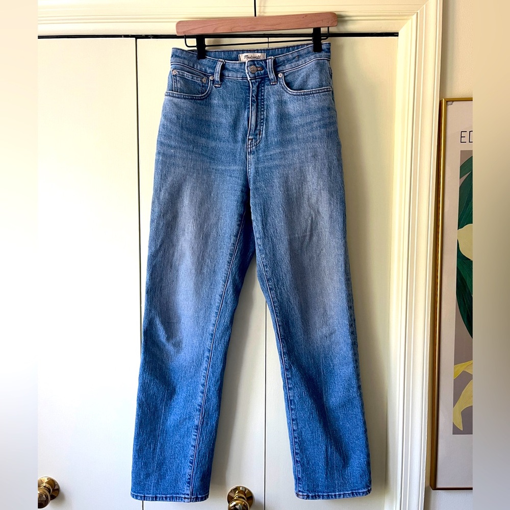 Madewell High Rise Women Jeans - Light Blue